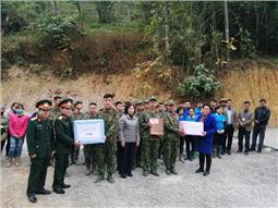 Sư đoàn 3: Gần 550 cán bộ, chiến sĩ hành quân làm công tác dân vận